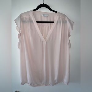 EUC Chaus Blush Color Blouse XL
